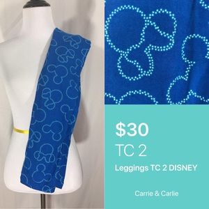 LuLaRoe Disney Mickey Minnie Mouse Leggings
